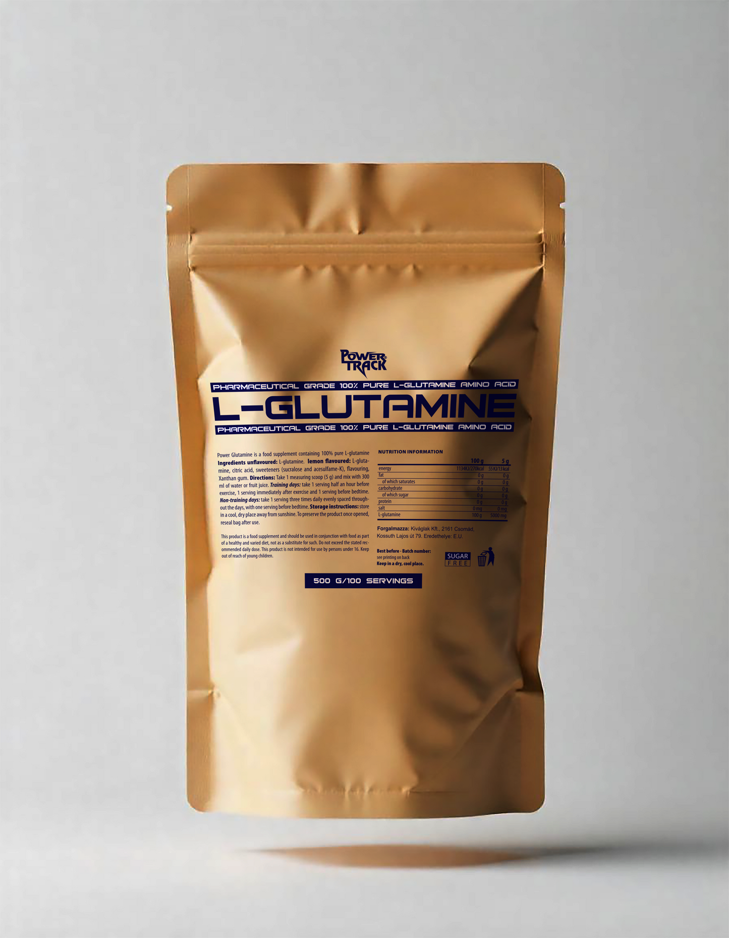 Power L-Glutamine - 150g - PowerTrack