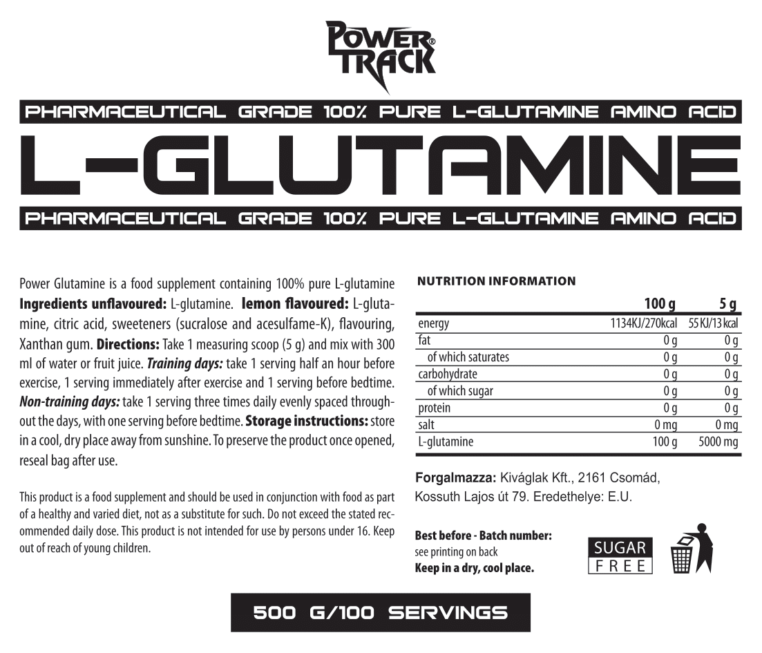 Power L-Glutamine - 500g